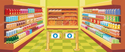 Supermarket, Food, Illustration, Product, Retail, Play png ...