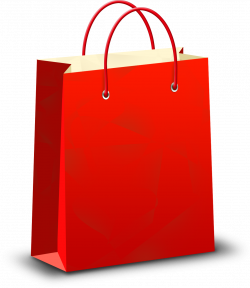 Red Shopping Bag PNG Image - PurePNG | Free transparent CC0 PNG ...