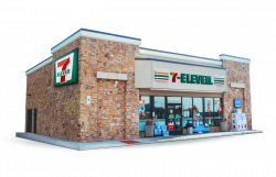 7eleven supermarket. convenience store, grocery store 3d render ...