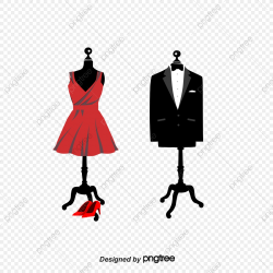 Bridal Gown And Groom Dress, Clothes, Wedding, Hanger PNG ...
