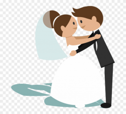 Clipart Bride And Groom Animation - Png Download (#166500 ...
