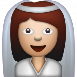 Download Bride With Veil Woman Emoji Icon | Emoji Island