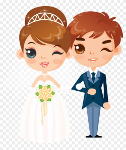Groom Clipart Engaged Couple - Novios Animados, HD Png ...
