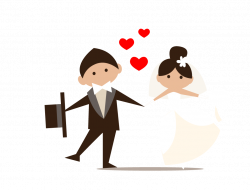 Wedding Marriage Icon - Bride and groom png download - 1037 ...