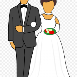 Bride And Groom Cartoon clipart - Bride, Wedding ...
