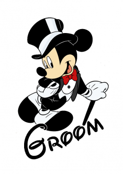 Mickey Groom Custom Iron on Transfer by AreWeThereYetDesigns ...