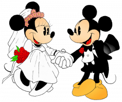 Mickey & Minnie Wedding Clipart
