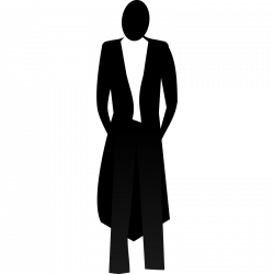Tuxedo Silhouette at GetDrawings.com | Free for personal use Tuxedo ...