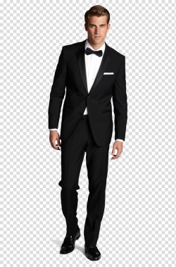 Hugo Boss Boss Tuxedo Suit T-shirt, Groom transparent ...