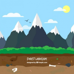 Free Ground Clipart landscape, Download Free Clip Art on ...