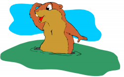 Free Groundhog Clipart