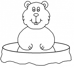 Groundhog Clipart Black And White Free collection | Download and ...