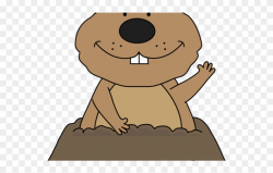 Groundhog Clipart Cute - Marmotte Clipart - Png Download ...