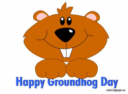 Happy Groundhog Day February 2 | Holidays | Happy groundhog ...