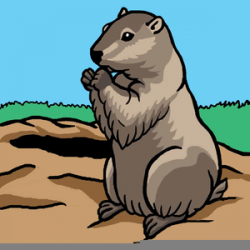Clipart Woodchuck Or Groundhog | Free Images at Clker.com ...