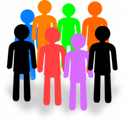 Large Group Of People Clipart
