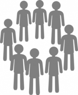 Population Gray Group Clip Art | Clipart Panda - Free Clipart Images