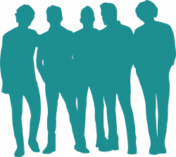 Silhouette Group at GetDrawings.com | Free for personal use ...