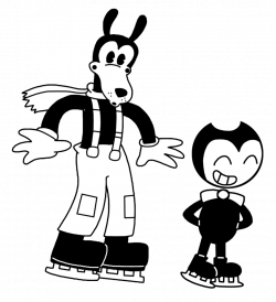 Bendy and Boris doing Ice Skating by MarcosPower1996 on DeviantArt