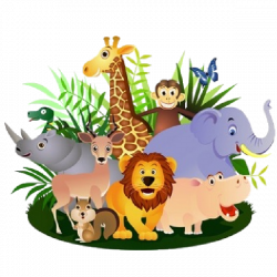 28+ Collection of Wild Animals Clipart Png | High quality, free ...