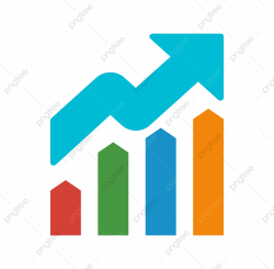 Growth Flat Icon, Growth, Icon, Chart PNG and Vector with ...