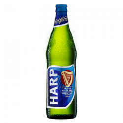 HARP PREMIUM LAGER (60cl Bottle & 33cl Can). | Weshayo.com |