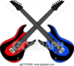 Vector Art - Two guitar. Clipart Drawing gg77510460 - GoGraph
