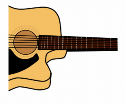 Acoustic Guitar Clipart - Guitar Animated, Transparent Png ...