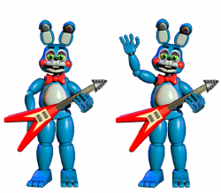 Thank You / Extras Toy Bonnie by RealityWarper45 on DeviantArt