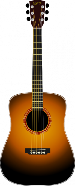 Acoustic Guitar Clip Art at Clker.com - vector clip art online ...