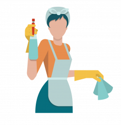 Cleaning Icon - Flat pack kitchen woman 1240*1276 transprent Png ...