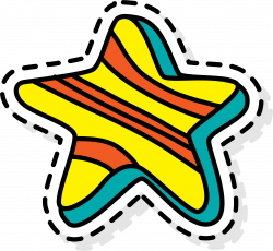 Starfish Five-pointed star Cartoon Clip art - Colorful cartoon ...