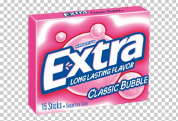 Chewing Gum Extra Bubble Gum Wrigley Company PNG, Clipart ...