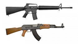 Assault Rifle Transparent PNG Image | Web Icons PNG