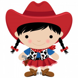 Little Cowboy And Cowgirl Clipart - 2018 Clipart Gallery