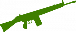 Green Rifle clip art - vector | Clipart Panda - Free Clipart ...