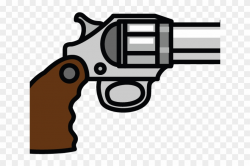 Gun Shot Clipart Pistol - Revolver Gun Clipart, HD Png ...