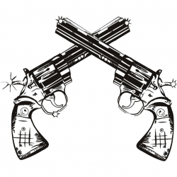 Download western guns clipart Pistol Firearm Clip art | Gun ...