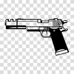 Firearm Pistol Rifle Cartoon , Gun transparent background ...