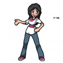Pokemon Uranium - Nowtoch City Gym Leader, Maria by UBERWOOT-battack ...