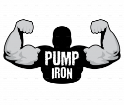 Pump Iron Logo Template by Zenimot | GraphicRiver