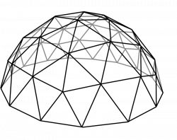 Clipart - geodesic-dome