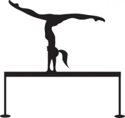 Gymnastics Clipart Black And White | Clipart Panda - Free Clipart Images