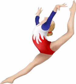Artistic gymnastics Tumbling Clip art - aerobics 2000*2195 ...