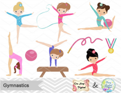 Free Cute Gymnastics Cliparts, Download Free Clip Art, Free ...