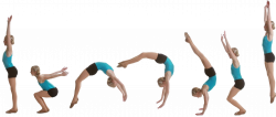 28+ Collection of Gymnastics Flip Clip Art | High quality, free ...