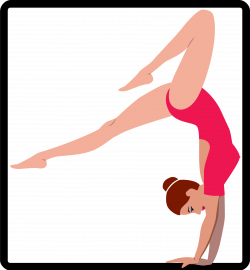 Clipart - gymnast