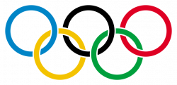 Olympic rings with white rims - המשחקים האולימפיים – ויקיפדיה ...