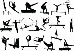 Collection of Gymnast clipart | Free download best Gymnast ...