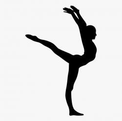 Metro Gymnastics - Transparent Background Gymnast Silhouette ...